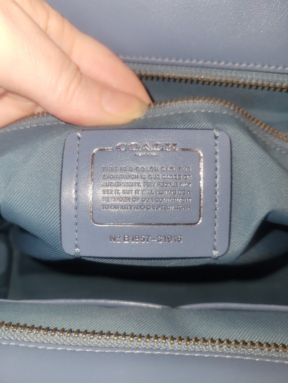 Coach Grace Satchel 2019 Style 31916 - Picture 9 of 9